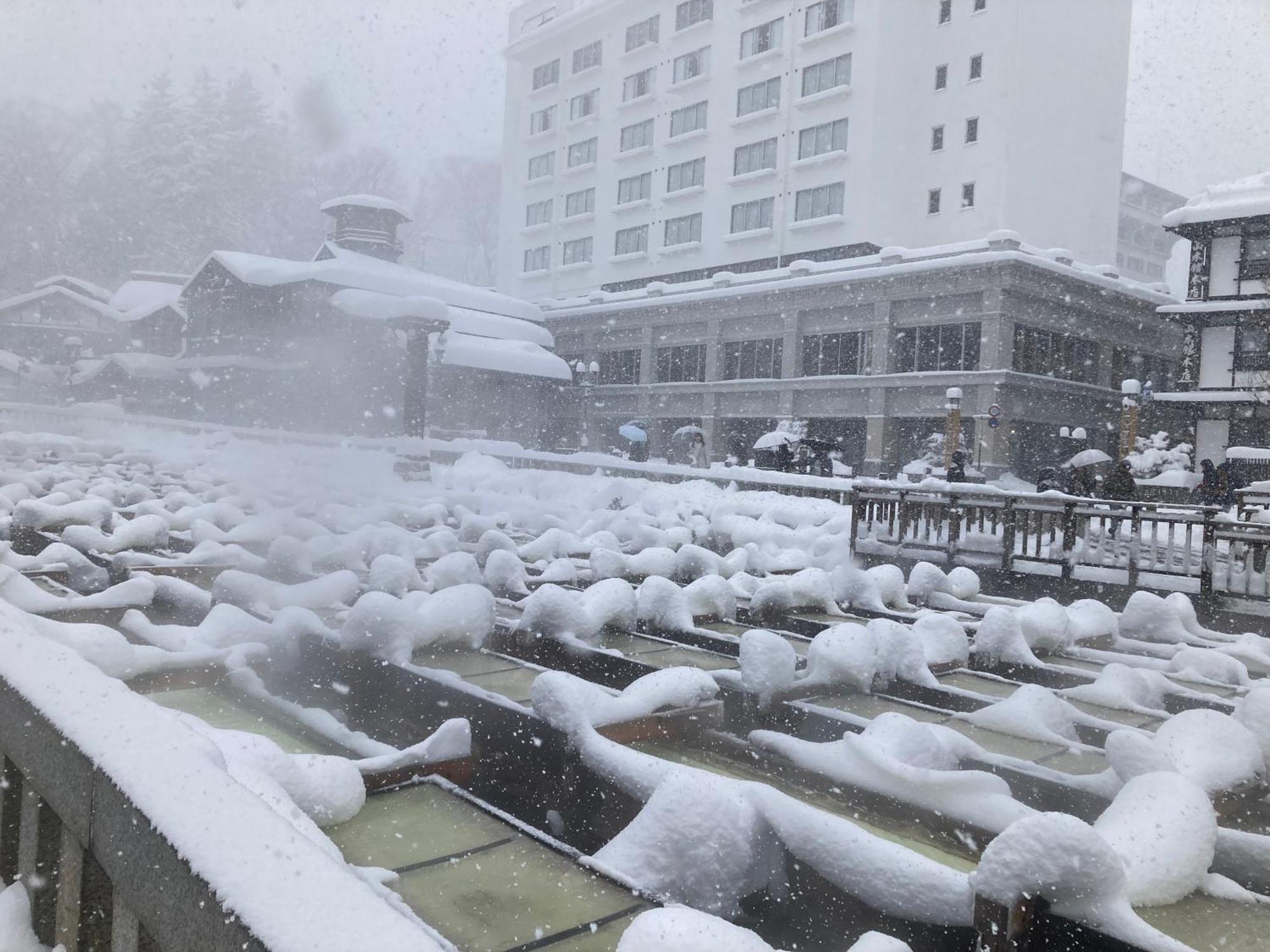 Hotel Sakurai Кусацу Экстерьер фото